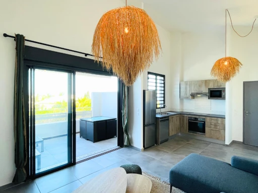 Appartement T2 neuf pour investir à La Saline Les Bains avec vue mer et garage