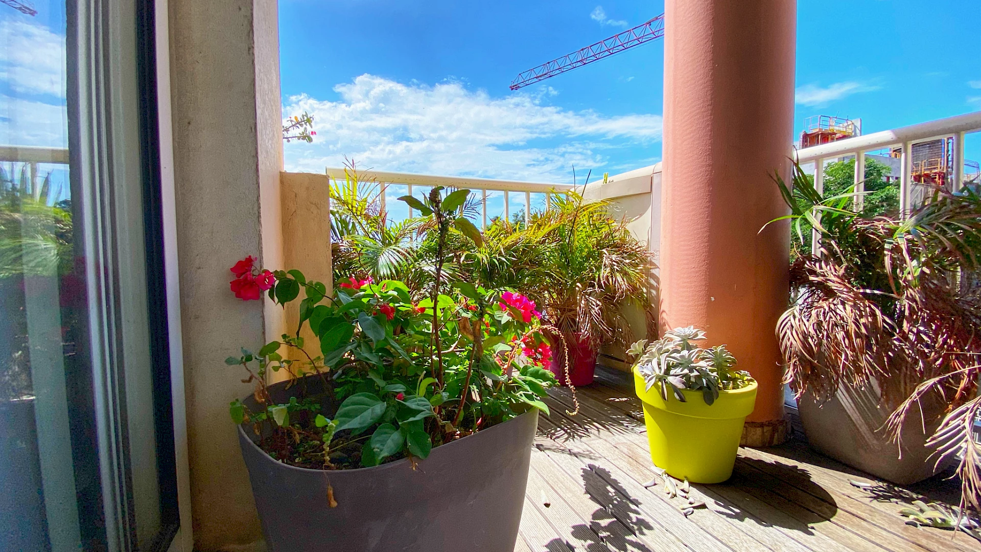 Appartement T3 libre - petite terrasse - 1 parking - Sainte-clotilde