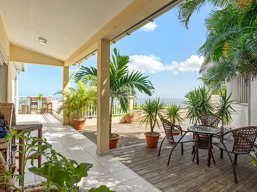 VUE MER AVEC CETTE MAISON T4 A SAINT PAUL (BOIS DE NEFLES SAINT PAUL)