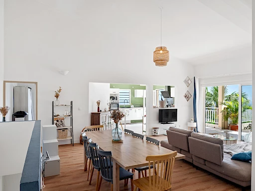 VUE MER AVEC CETTE MAISON T4 A SAINT PAUL (BOIS DE NEFLES SAINT PAUL)