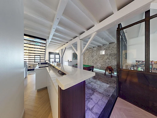VILLA - LOFT - CENTRE-VILLE DE SAINT DENIS - CARRE D'OR - Bien d'exception - 250 m2 habitables
