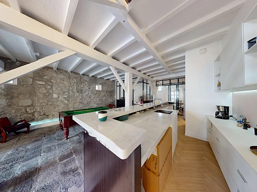 VILLA - LOFT - CENTRE-VILLE DE SAINT DENIS - CARRE D'OR - Bien d'exception - 250 m2 habitables