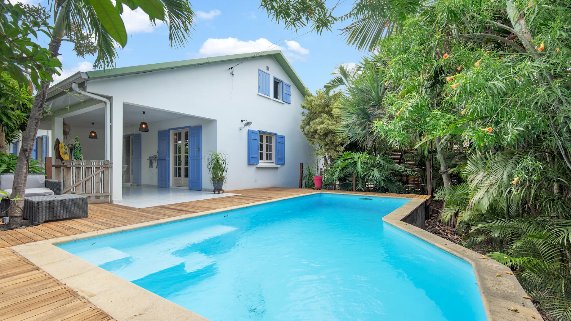 LA PLAINE SAINT PAUL - VILLA T5 124m2 AVEC PISCINE