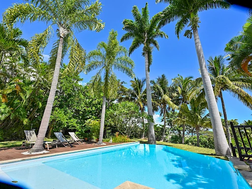 MAISON T5 + DEPENDANCE AVEC PISCINE DEBORDEMENT LA POSSESSION