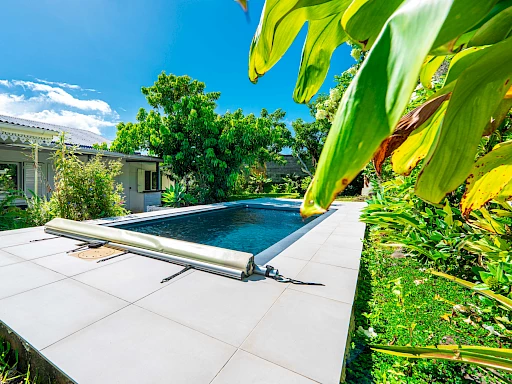 SAINT BENOIT - VILLA PLAIN-PIED AVEC PISCINE SANS VIS-A-VIS