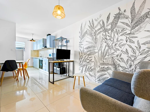 SAINTE CLOTILDE (BOIS DE NEFLES) - APPARTEMENT T2 LIBRE VUE MER