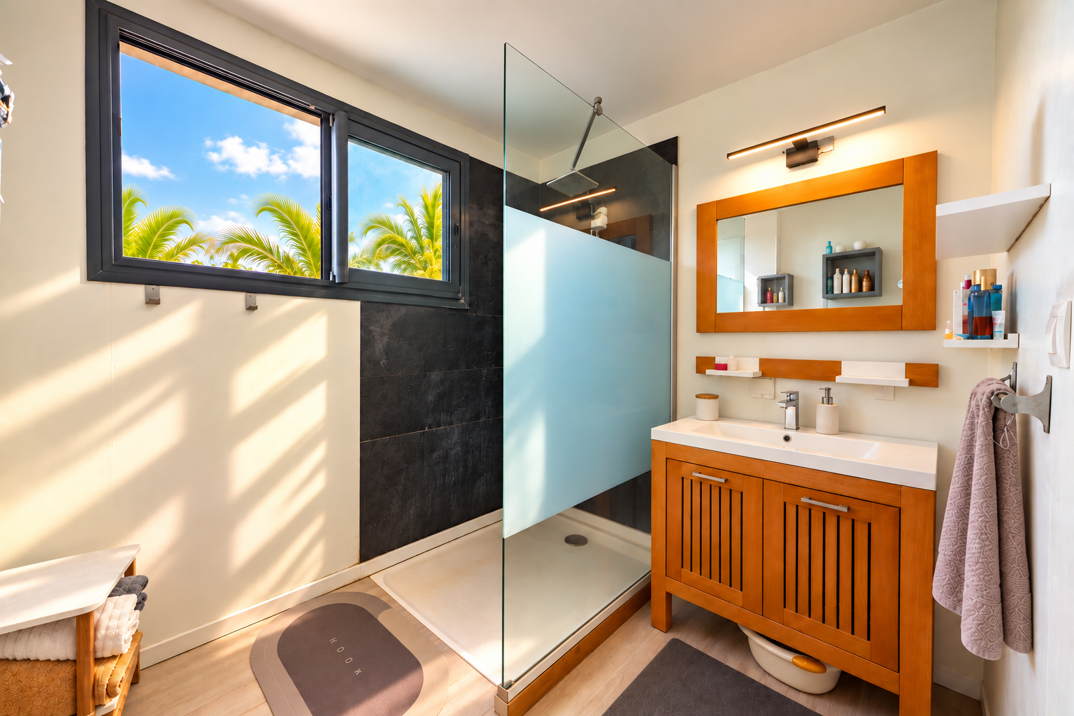 TROIS BASSINS (LA REUNION) - VILLA DE CHARME T4 AVEC PISCINE + DEPENDANCE