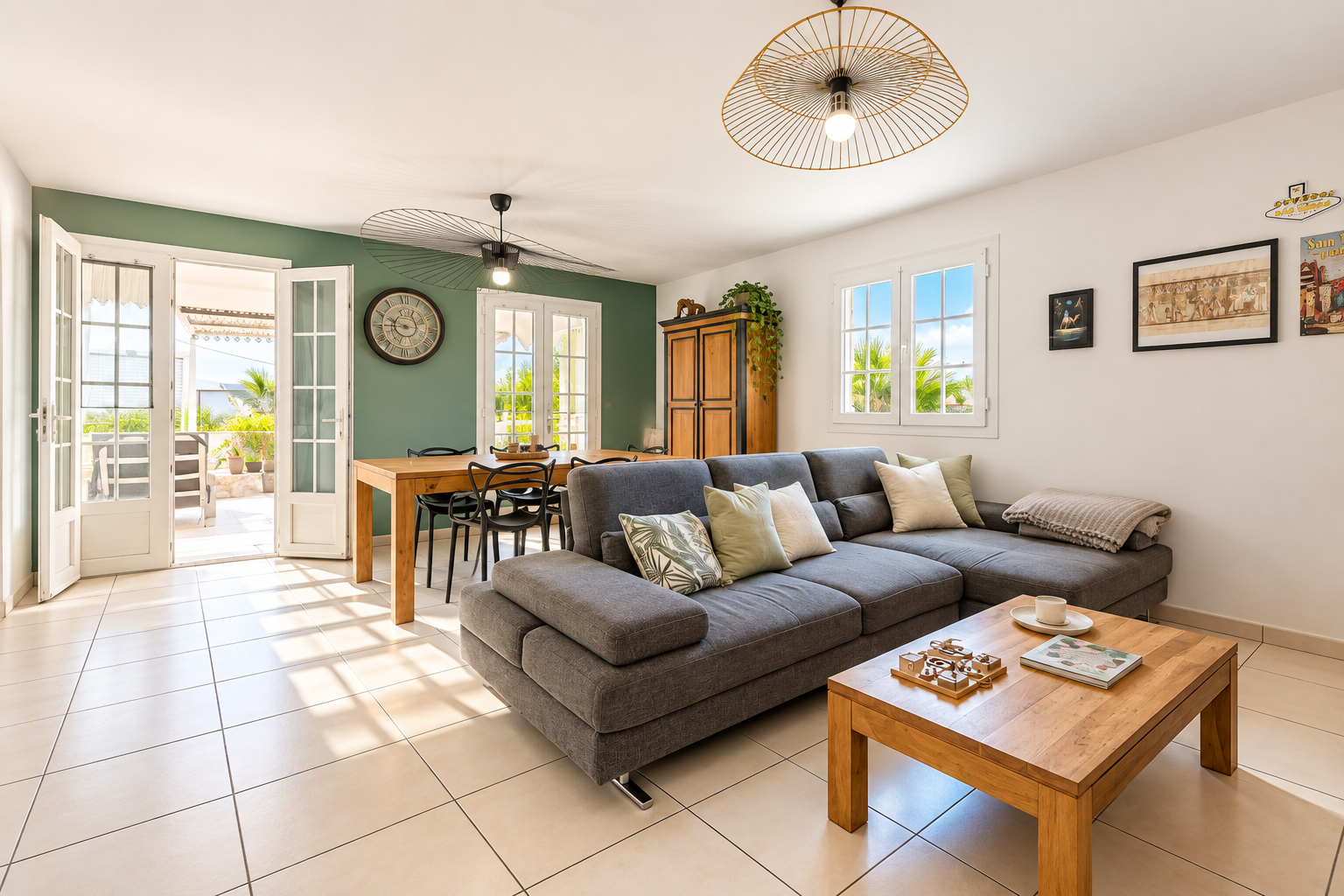 VILLA LA POSSESSION QUARTIER RAVINE A MALHEUR T5 AVEC PISCINE CHAUFFEE